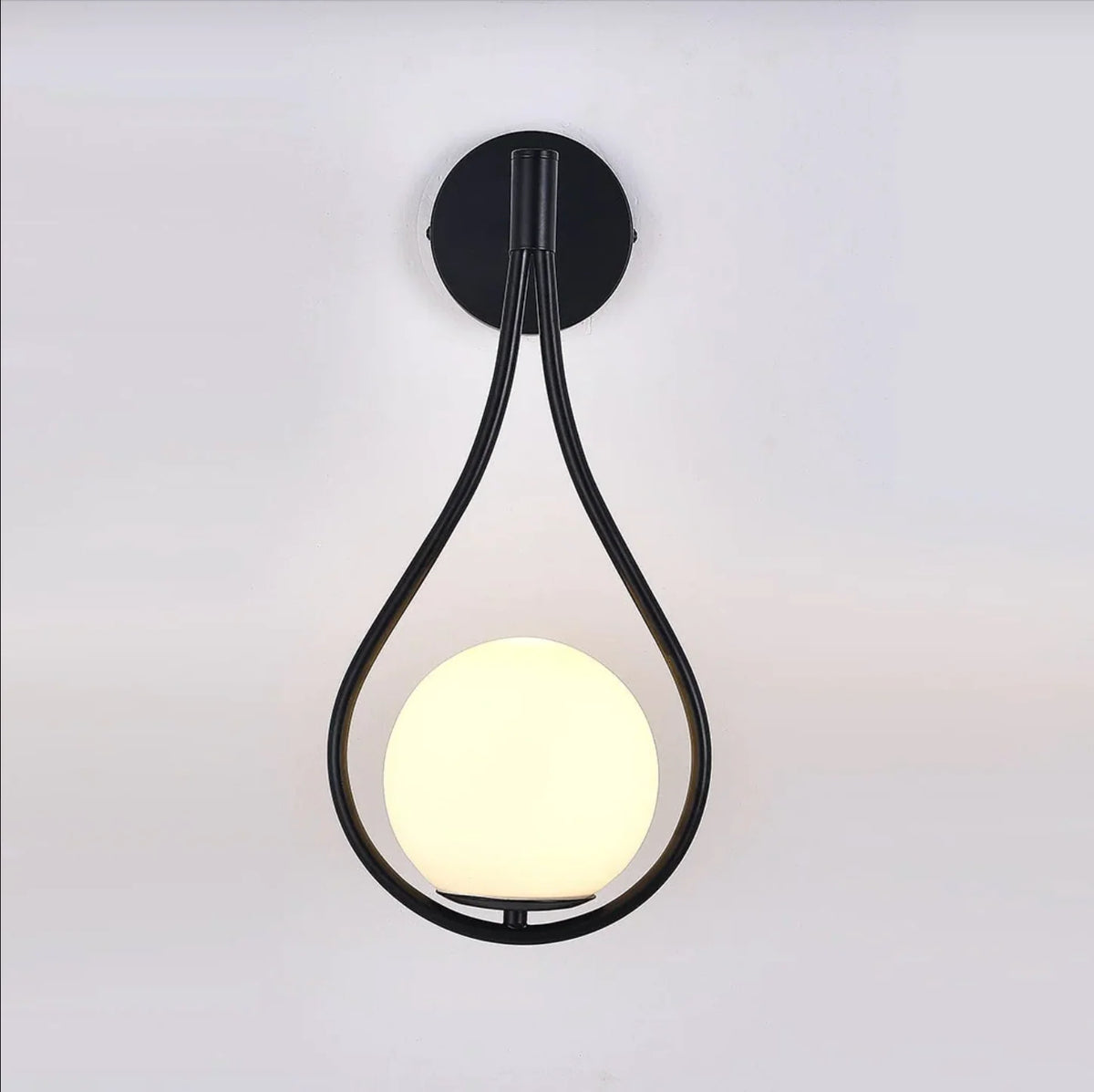 Wall Lamp Scandinavian Metal Easy Installation
