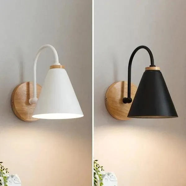 Wall Lamp Scandinavian Minimalist Warm Ambient Easy Install