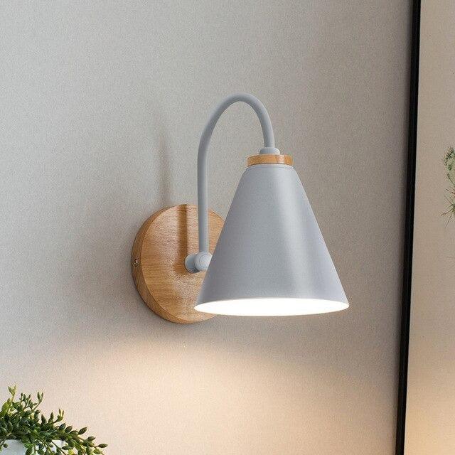 Wall Lamp Scandinavian Minimalist Warm Ambient Easy Install