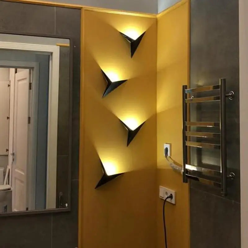 Wall Lamp Star Design Integrated LED