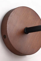 Wall Lamp Tapered Travertine Warm Indirect Light