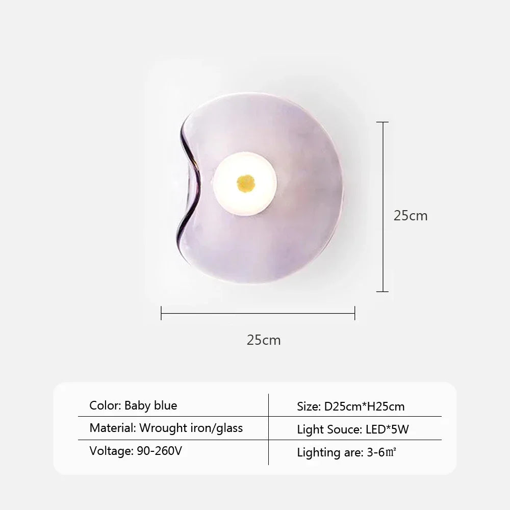 Wall Lamp Tempered Glass Energy-Saving LED