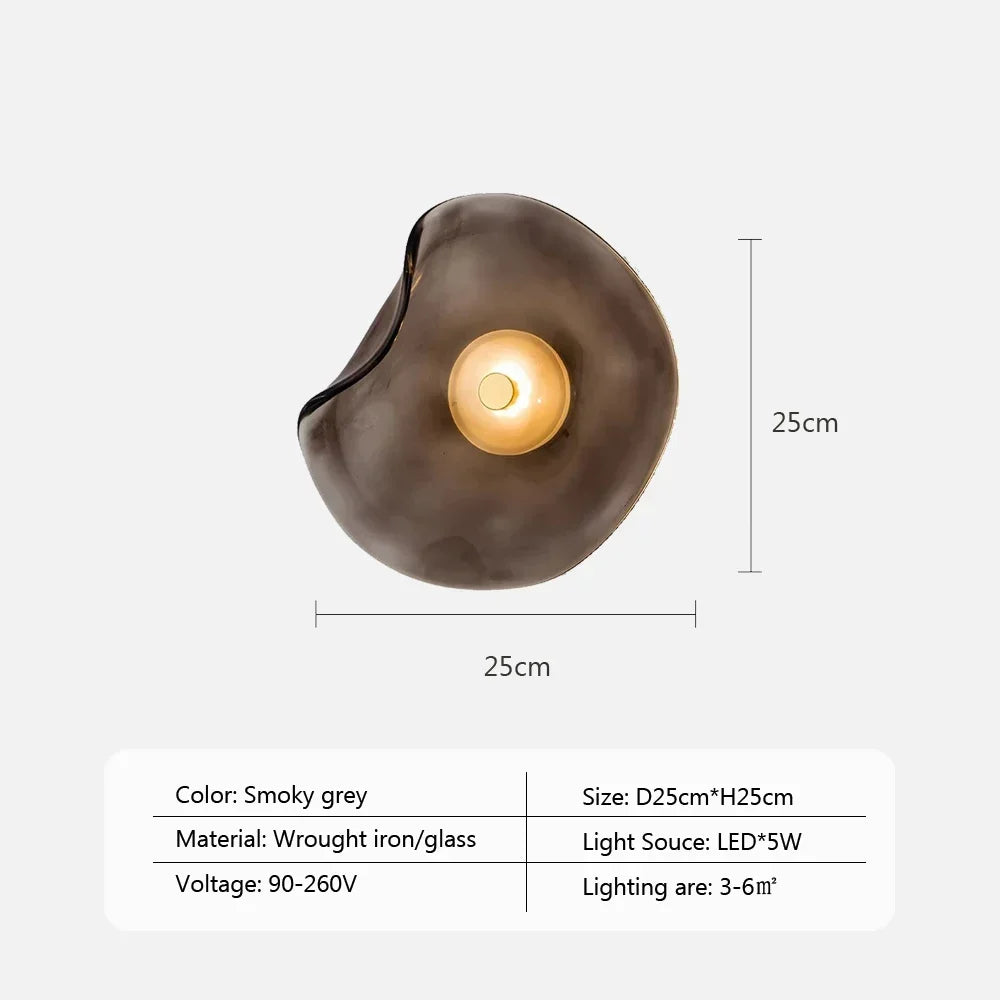 Wall Lamp Tempered Glass Energy-Saving LED