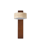 Wall Lamp Travertine Warm Ambient Glow