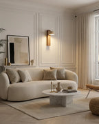 Wall Lamp Travertine Warm Ambient Glow