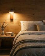 Wall Lamp Travertine Warm Ambient Glow