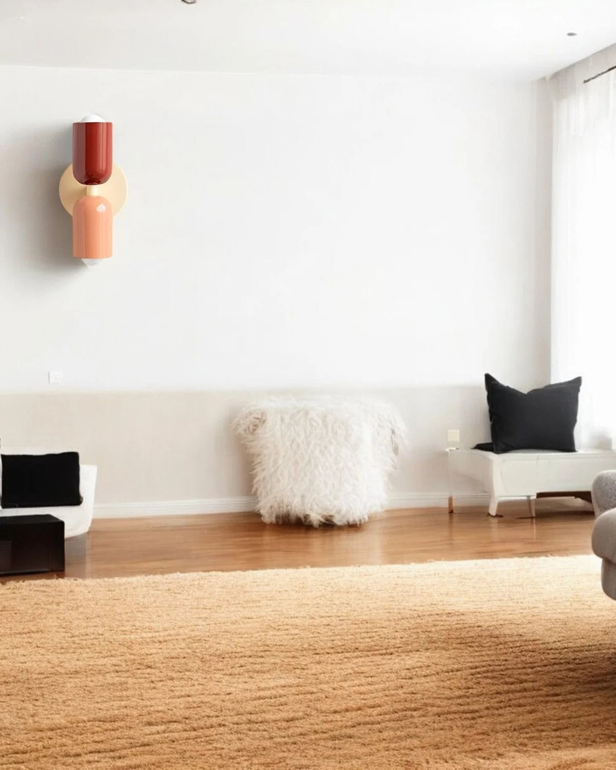 Wall Lamp Up-Down Light & Pastel Colors