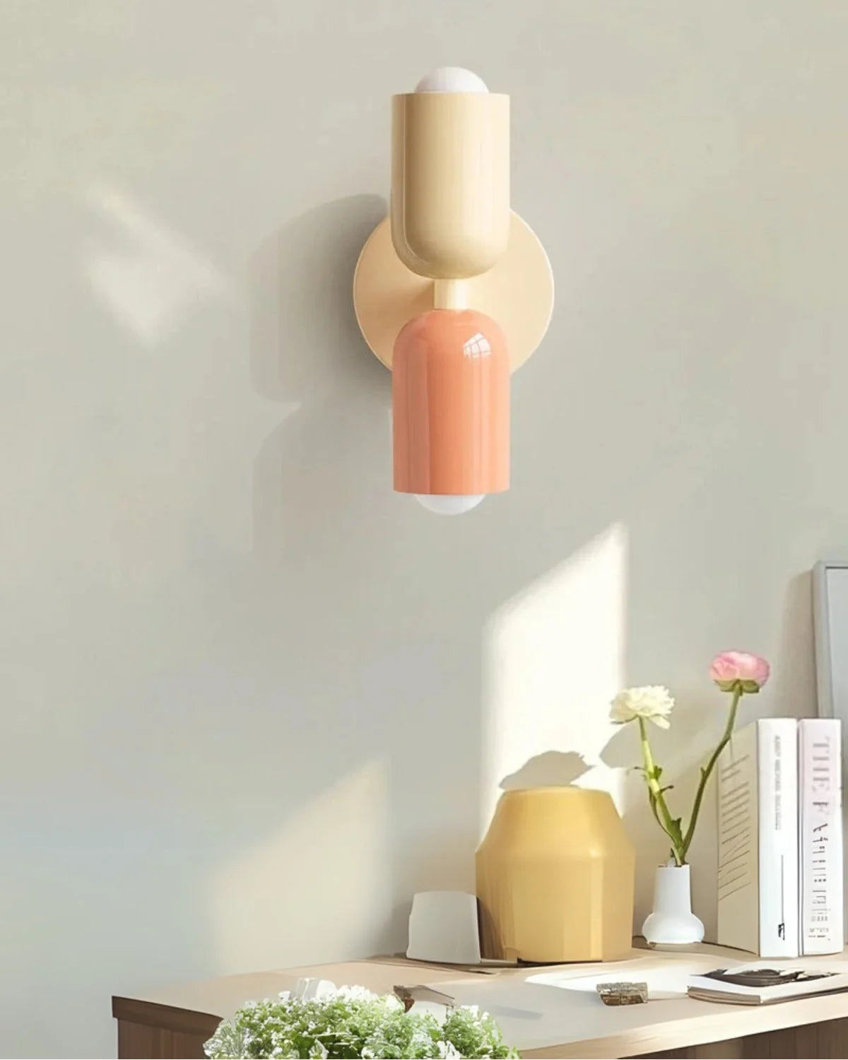 Wall Lamp Up-Down Light & Pastel Colors