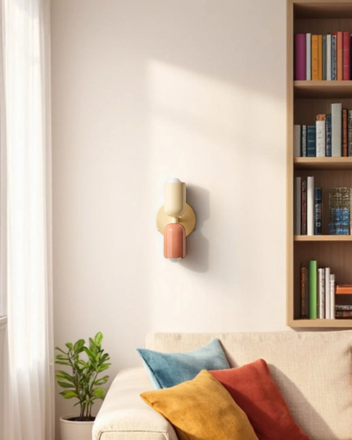 Wall Lamp Up-Down Light & Pastel Colors