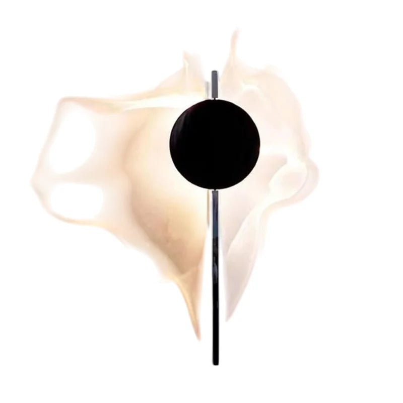 Wall Lamp Wavy Pattern 360° Rotation Energy-Efficient LED