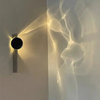 Wall Lamp Wavy Pattern 360° Rotation Energy-Efficient LED