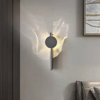 Wall Lamp Wavy Pattern 360° Rotation Energy-Efficient LED