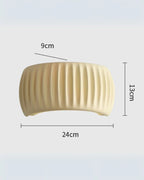 Wall Lamp Wavy Resin Warm Up & Down Light