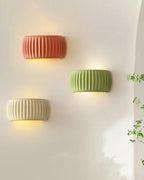 Wall Lamp Wavy Resin Warm Up & Down Light