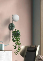 Wall Lamp With Planter Scandinavian Minimalist Warm Ambient Light