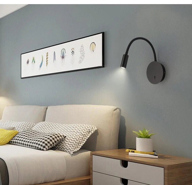 Wall Light 360° Rotatable Integrated LED