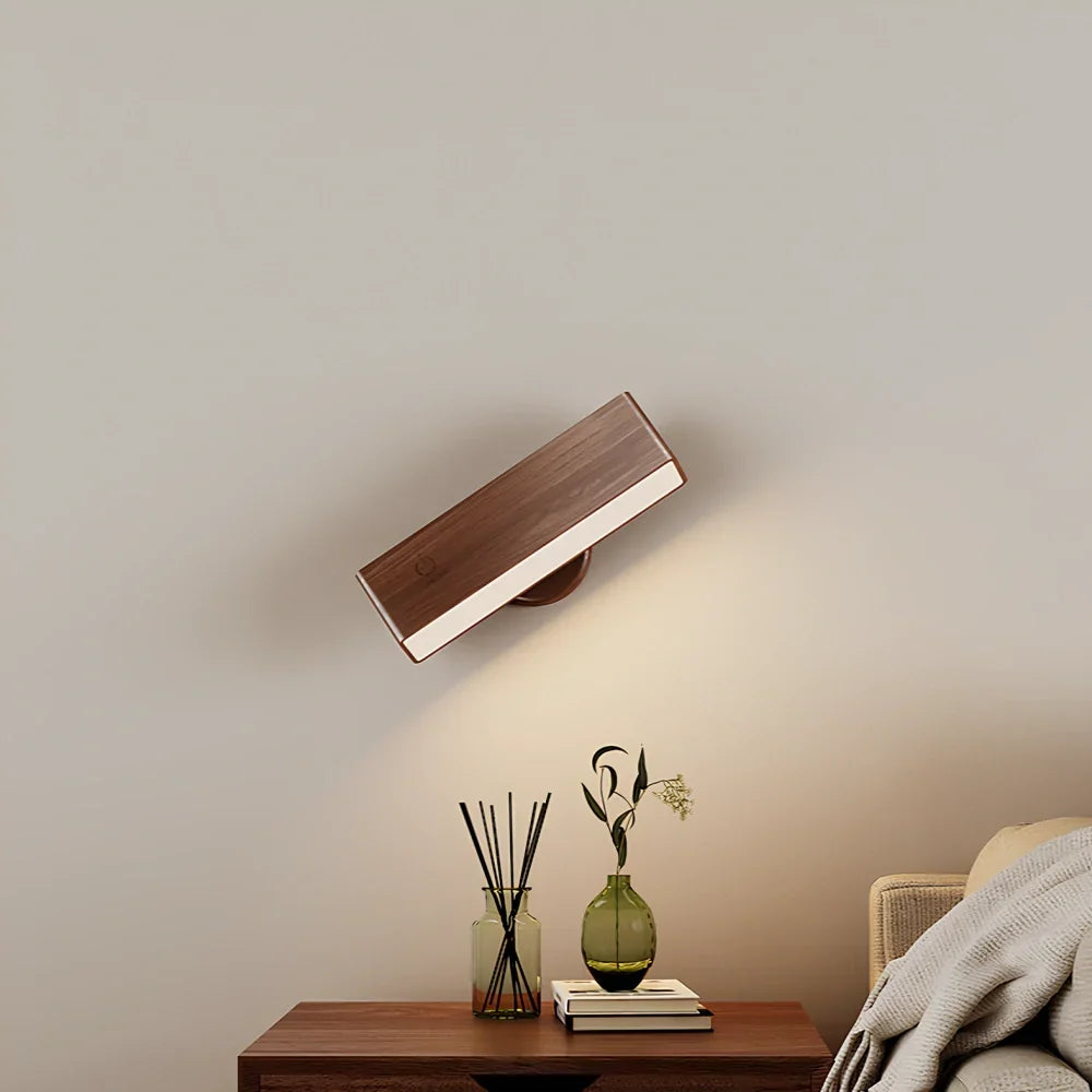 Wall Light 360° Rotatable Touch Dimmable