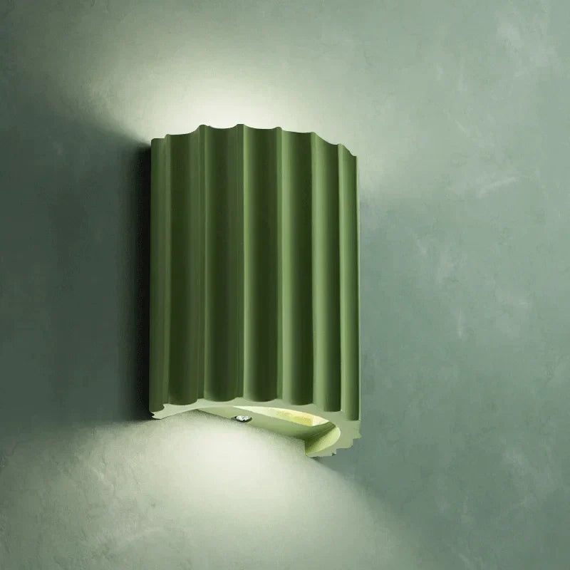 Wall Light Artistic Resin Energy-Efficient LED