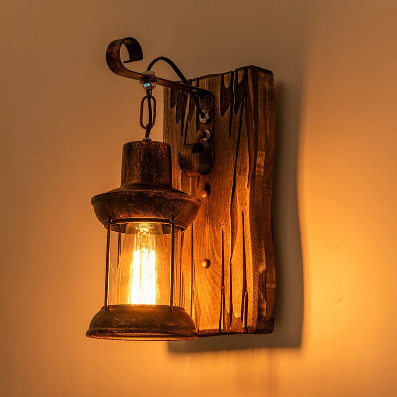 Wall Light Cast Iron Directional Shade Hardwired