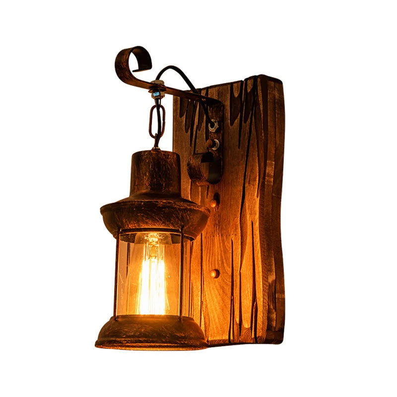 Wall Light Cast Iron Directional Shade Hardwired