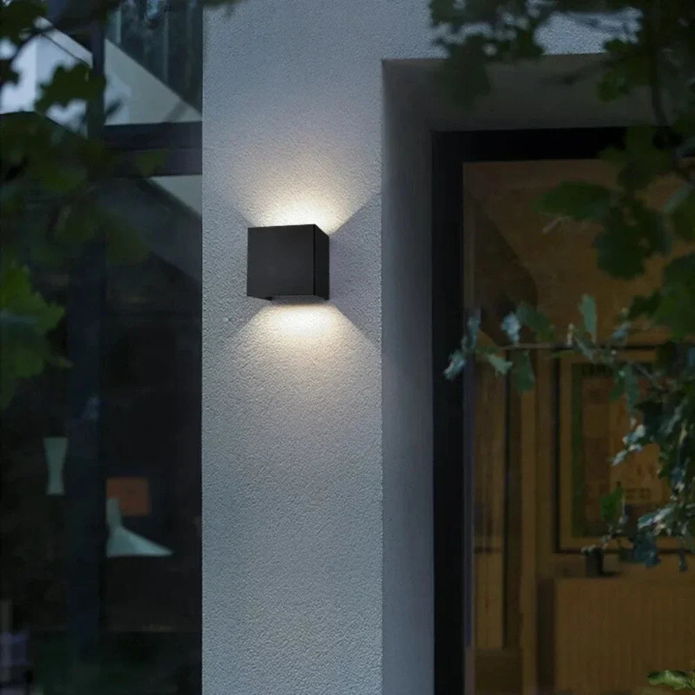 Wall Light Dual Adjustable Panels Hardwired Or USB Rechargeable