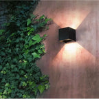 Wall Light Dual Adjustable Panels Hardwired Or USB Rechargeable