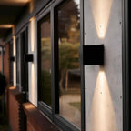 Wall Light Dual Adjustable Panels Hardwired Or USB Rechargeable