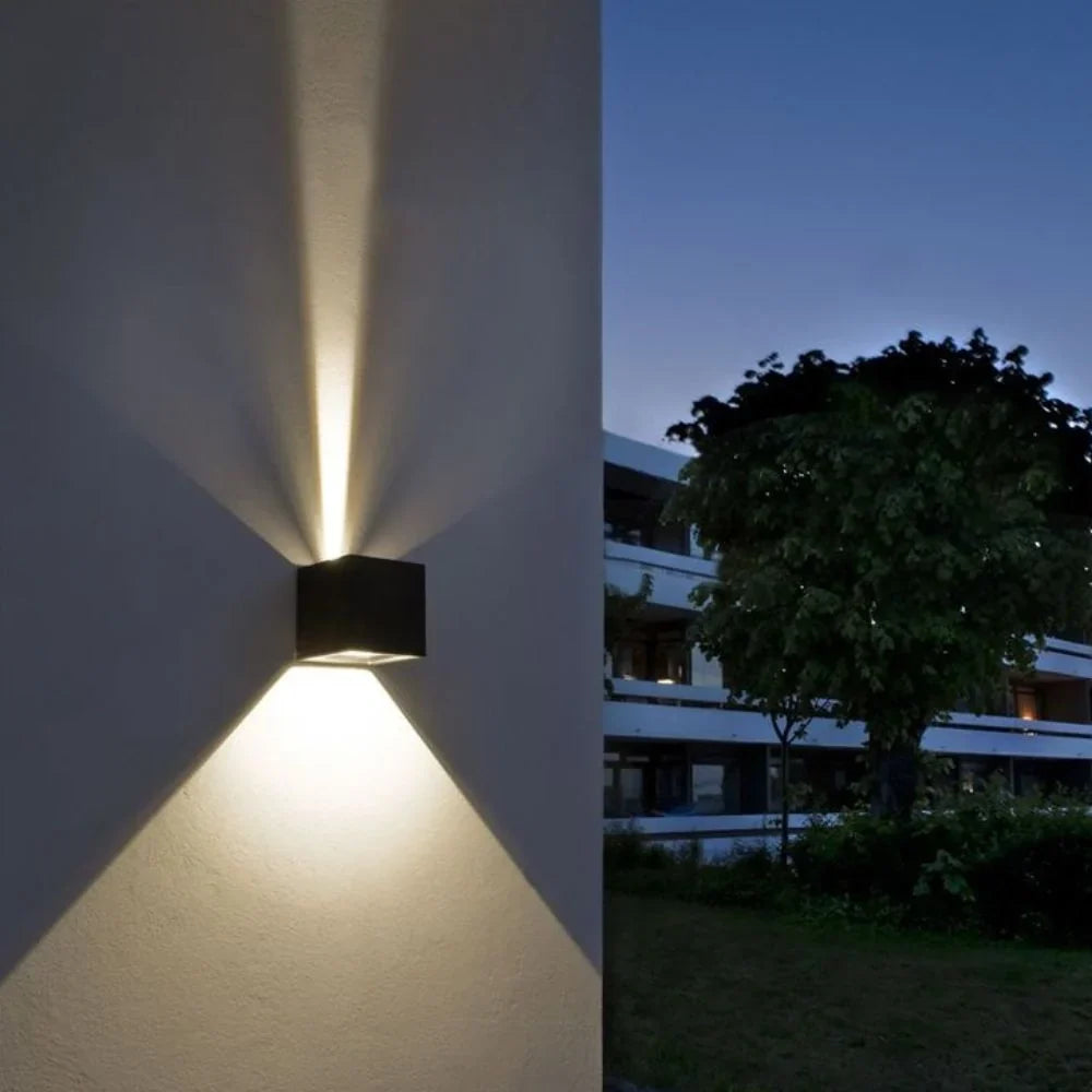 Wall Light Dual Adjustable Panels Hardwired Or USB Rechargeable