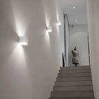 Wall Light Dual Adjustable Panels Hardwired Or USB Rechargeable