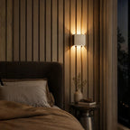 Wall Light Dual Adjustable Panels Hardwired Or USB Rechargeable