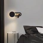 Wall Light Dual LED Ring & Adjustable Spotlight