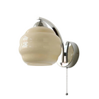 Wall Light Glass & Metal Warm Glow