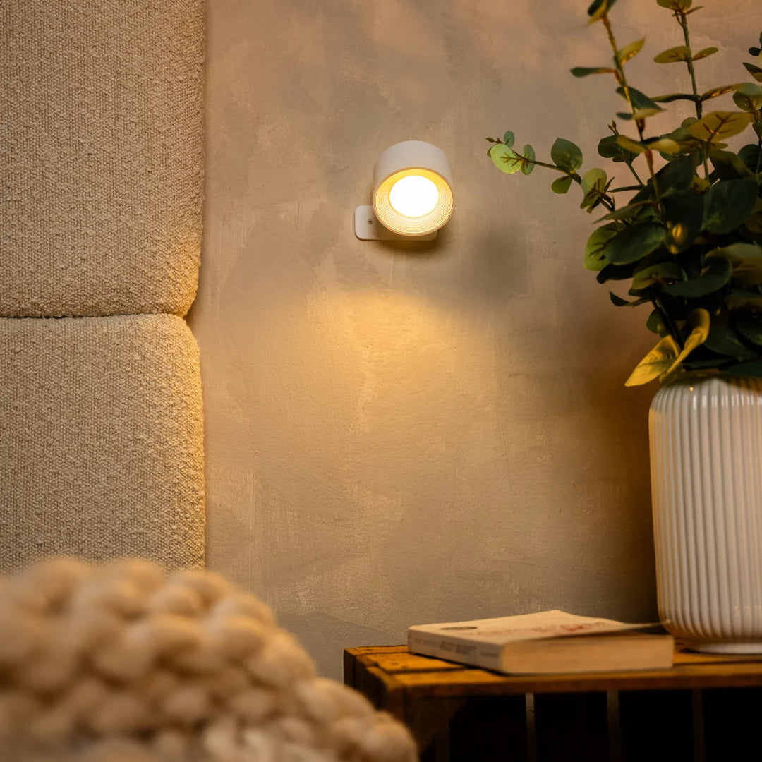 Wall Light Magnetic 360° Rotation Touch-Controlled & USB Rechargeable