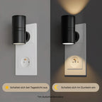 Wall Light Plug-In Adjustable LED Swivel Head Warm Glow