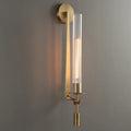 Wall Light Scandinavian Gold Iron & Glass