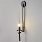 Wall Light Scandinavian Gold Iron & Glass