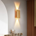 Wall Light Square Metal Warm Ambient Glow