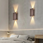 Wall Light Square Metal Warm Ambient Glow