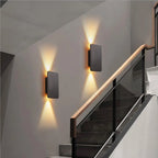 Wall Light Square Metal Warm Ambient Glow