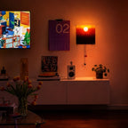 Wall Light Sunset & Sunrise Cordless Rechargeable Dimmable