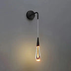 Wall Light Teardrop Glass LED Adjustable Color Temperature