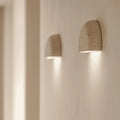 Wall Light Travertine Stone Upward-Directed Ambient G9 LED Included