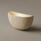 Wall Light Travertine Stone Upward-Directed Ambient G9 LED Included