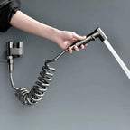 Wall-Mount Bidet Sprayer Adjustable Pressure Solid Brass