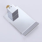 Wall-Mount Kitchen Faucet Touchless Sensor Adjustable Temperature Brass Body