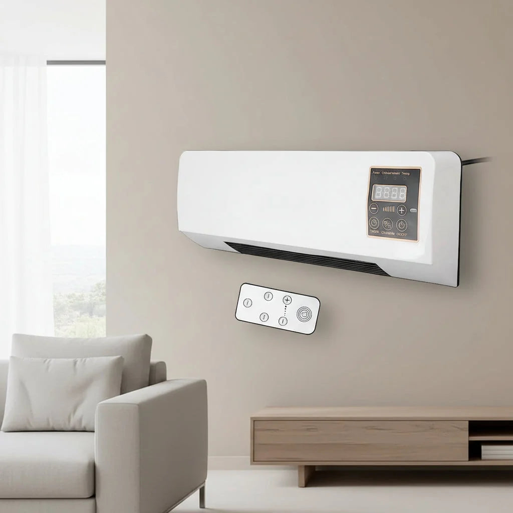 Wall-Mounted Climate Unit 4-in-1 Space-Saving Remote Control