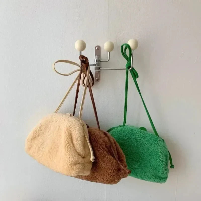 Wall-Mounted Coat Rack Rounded Knobs 3 Or 4 Hooks