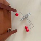 Wall-Mounted Coat Rack Rounded Knobs 3 Or 4 Hooks