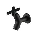 Wall-Mounted Cold Water Faucet Solid Brass Ergonomic Lever