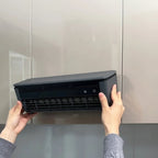 Wall-Mounted Fan Leafless Remote Control Space-Saving